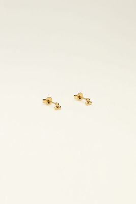 My Jewellery Studs met drie bollletjes Goud