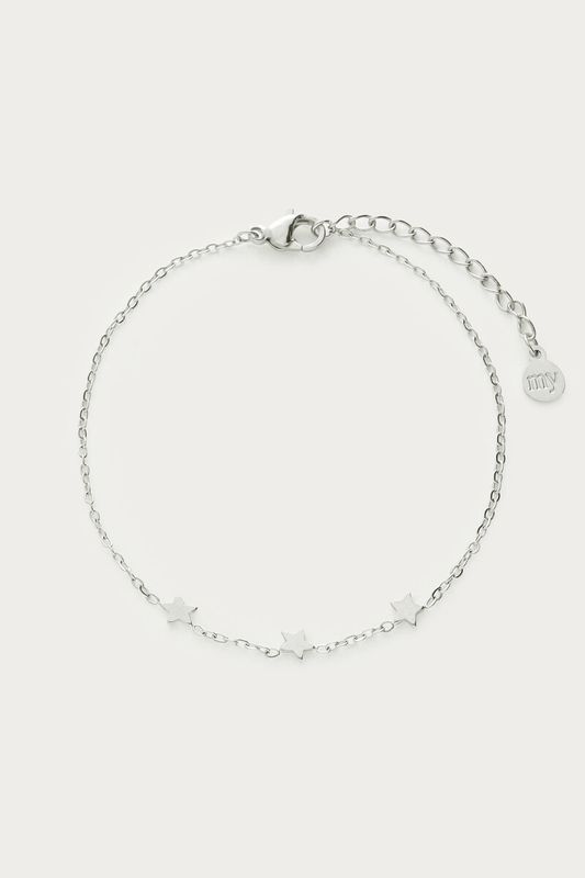 My Jewellery Bracelet three stars Zilver