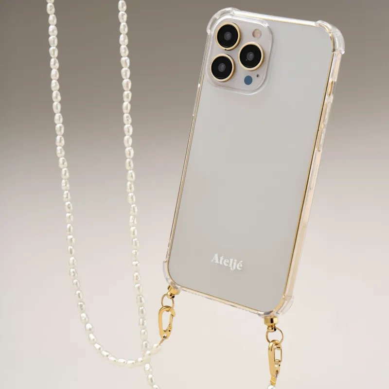 Atelje telefoonkoord Pearl drop 2.0 Multi