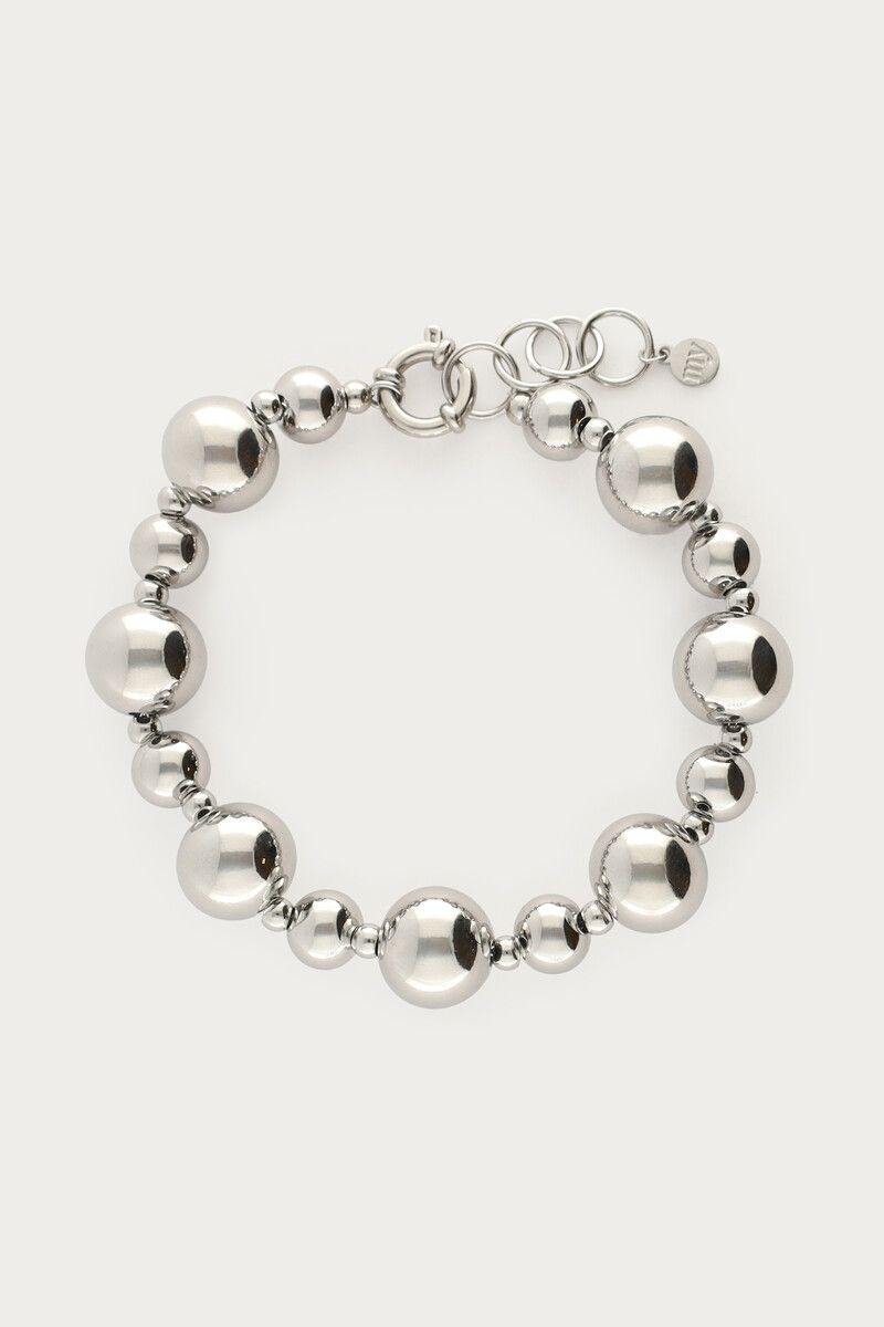 My Jewellery Bracelet big dots Zilver