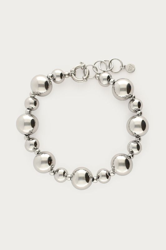 My Jewellery Bracelet big dots Zilver