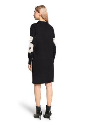 Betty Barclay jurk met bloemen Zwart