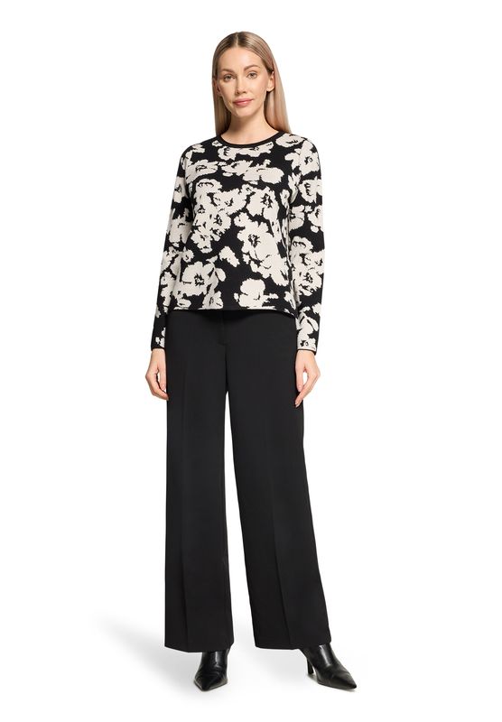 Betty Barclay trui met print Zwart