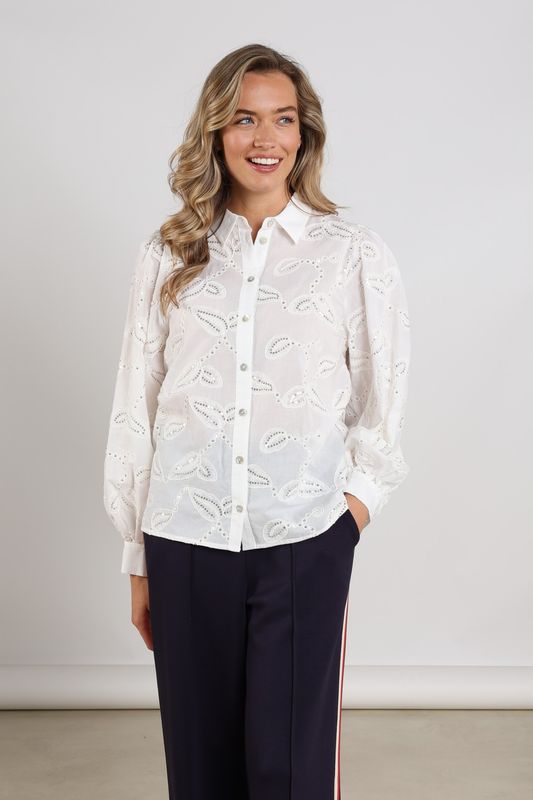 Nukus Milanova Blouse Ecru