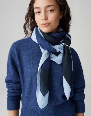 Opus Atiell Scarf Blauw