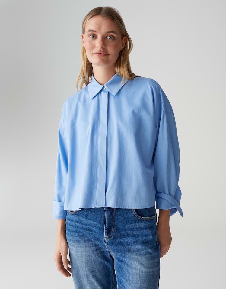 Opus Fundra blouse Blauw