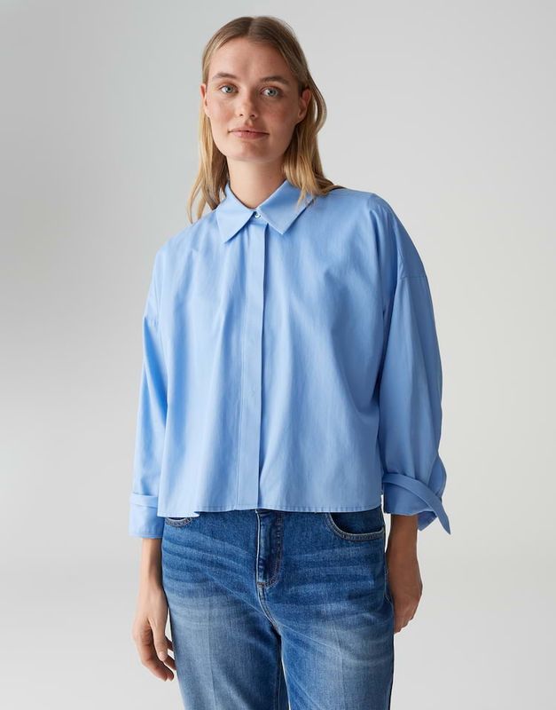 Opus Fundra blouse Blauw