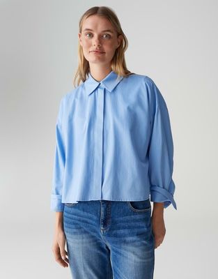 Opus Fundra blouse Blauw