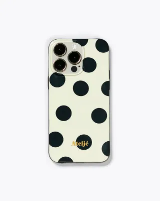 Atelje ivory polkadot 15 pro max Ecru