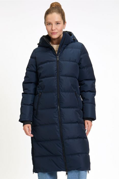 Covered GRS Ladies Jacket woven blauw