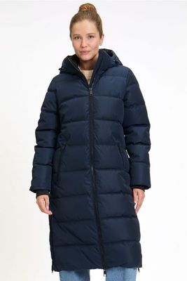 Covered GRS Ladies Jacket woven blauw