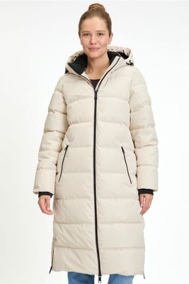 Covered GRS Ladies Jacket woven beige