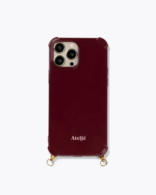 Atelje Iphone 17 burgundy