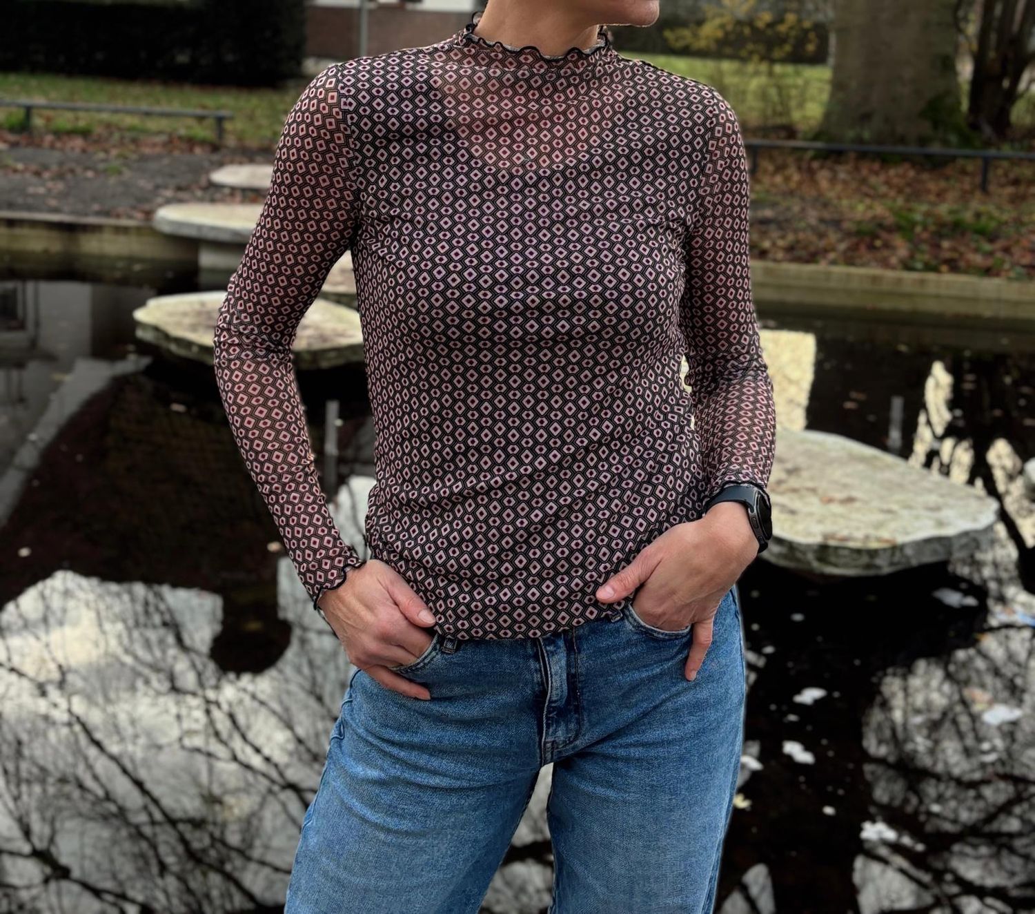 Zero T-Shirt / Top Zwart