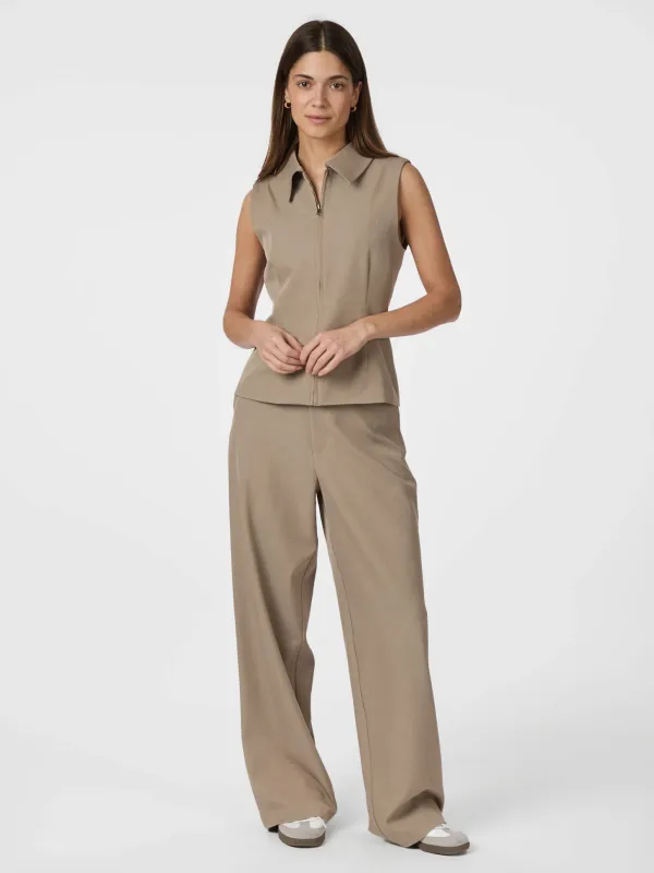 Neo Noir Emmet Structure Pants Beige Neo Noir Emmet Structure Pants Beige