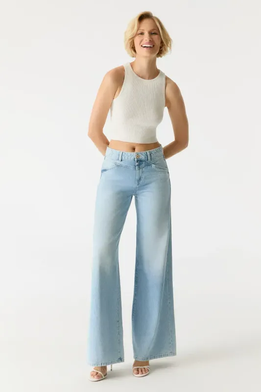 Cup Of Joe Denim wide leg Jeans Hazel