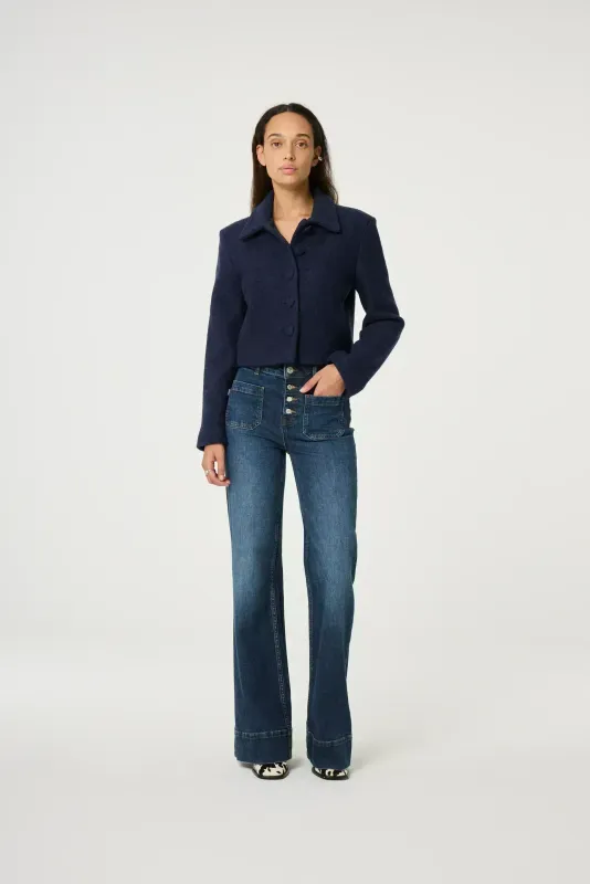 Fabienne Chapot Vic Bootcut Jeans Blauw
