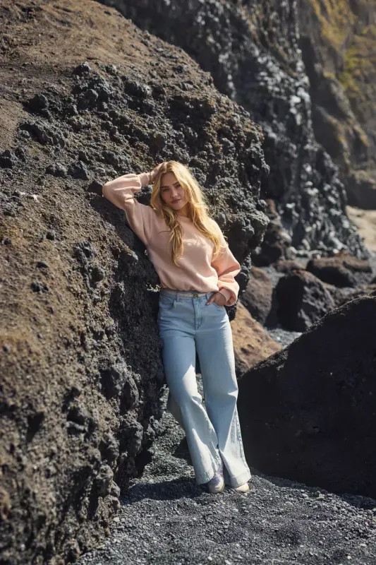 Nukus Amalia Pullover Roze