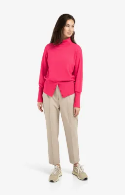 YAYA Coltrui met knoopdetails Roze