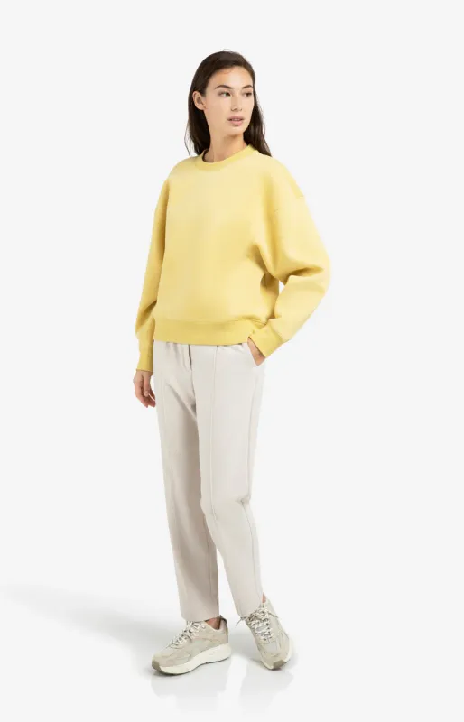 YAYA Sweater van stevige stof Groen