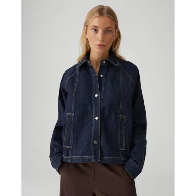 Opus spijkerjas jovena blauw