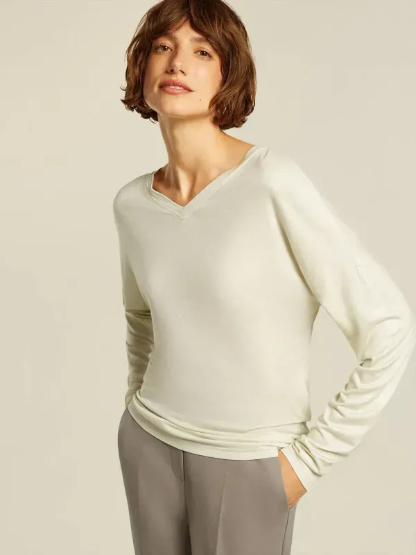 Beaumont ROMY Top Ecru