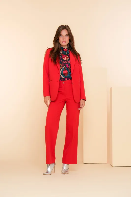 Geisha Pantalon straight fit