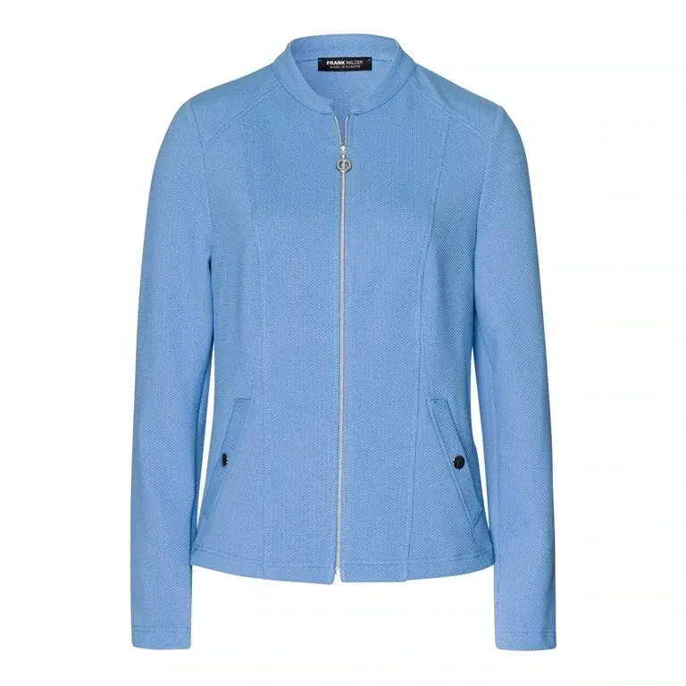 Frank Walder blazer licht blauw