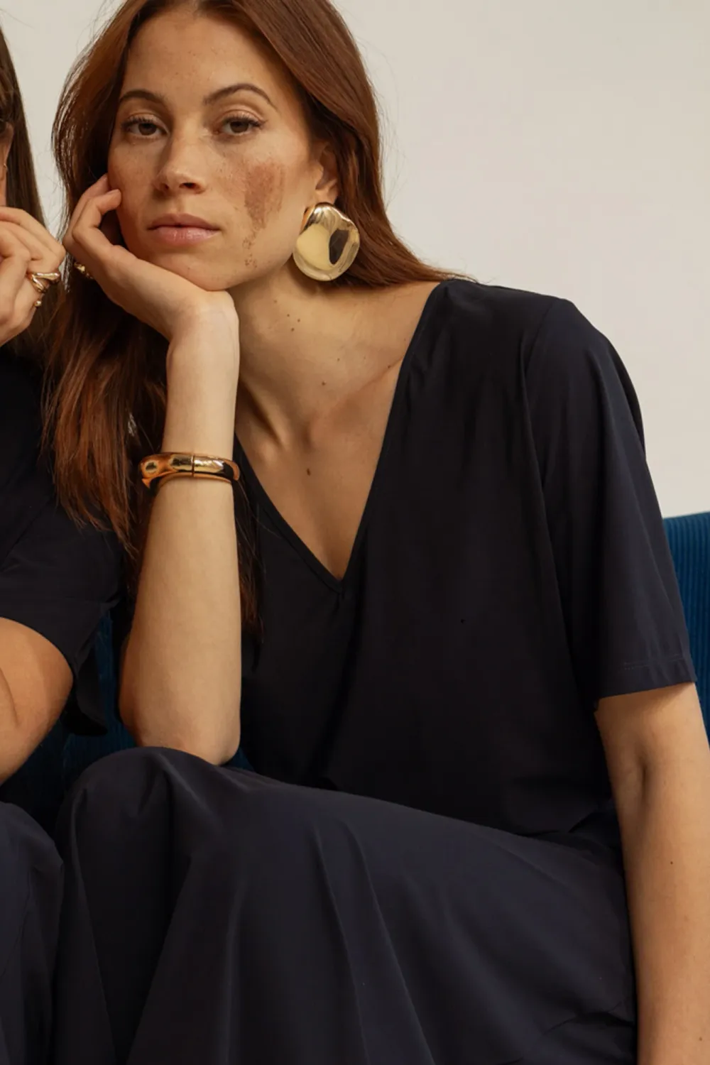 Studio Anneloes Vicky shirt donker blauw