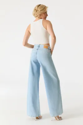 Cup Of Joe Denim wide leg Jeans Hazel L32