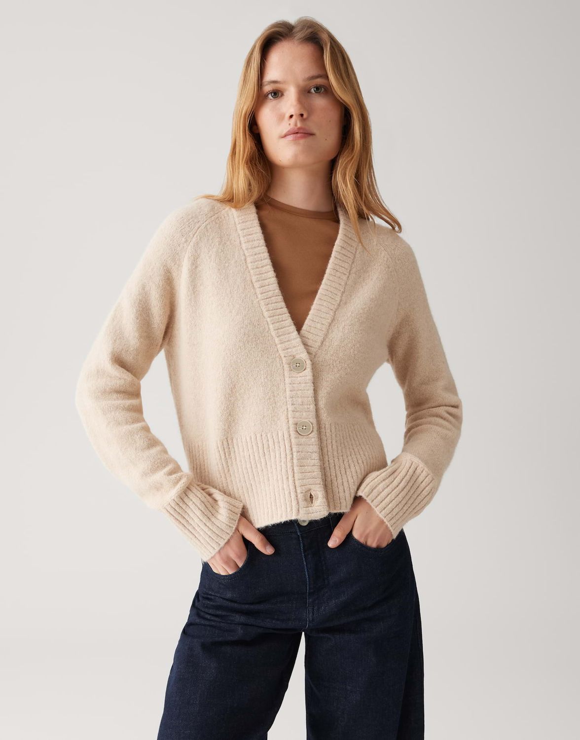 Opus Dassi Vest Beige
