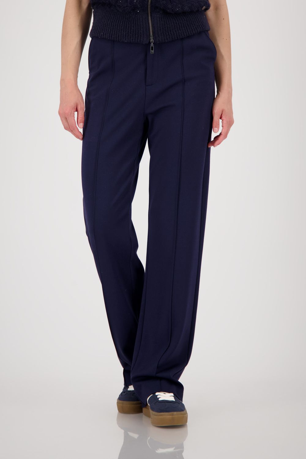 Monari broek night sky Blauw