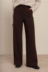 Studio Anneloes Lexie bonded trousers Bruin
