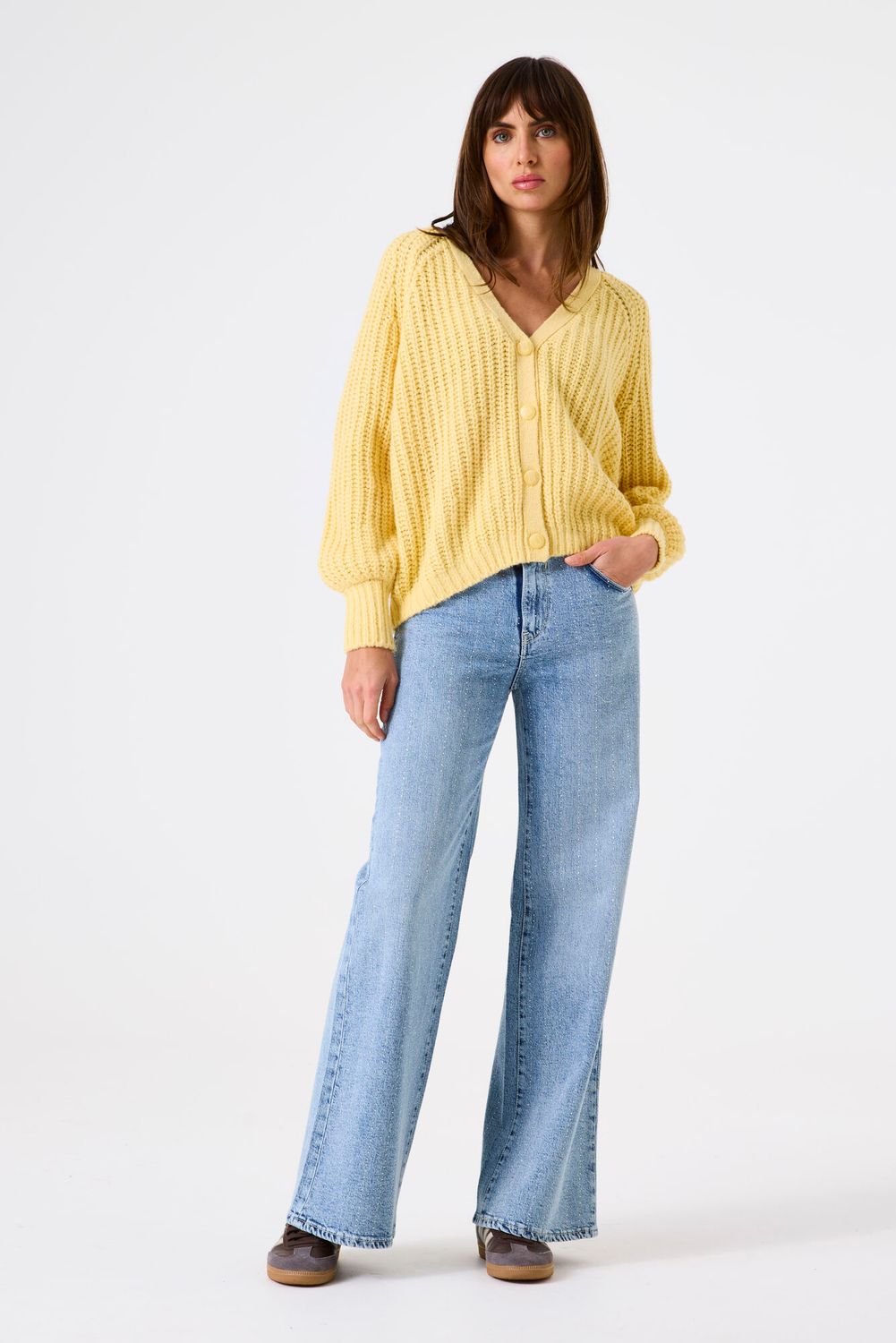 Garcia Celia Blauw met glitter L34