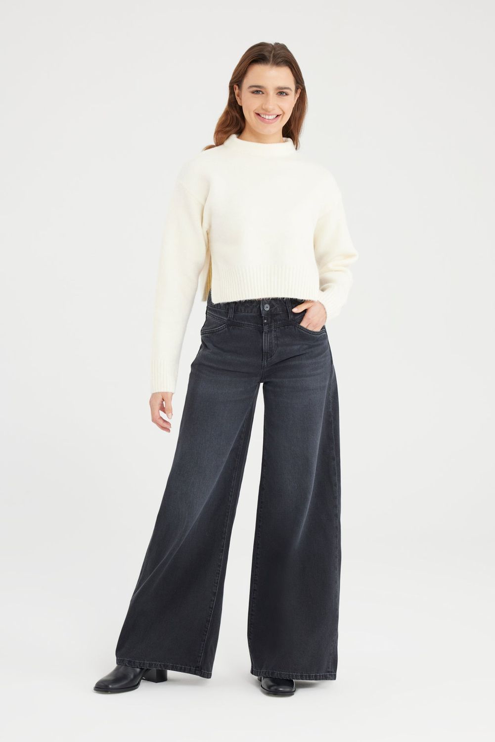 Cup Of Joe Denim Hazel Jeans Zwart L32