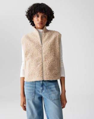 Opus Guluni gilet Beige