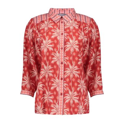 Geisha blouse Rood
