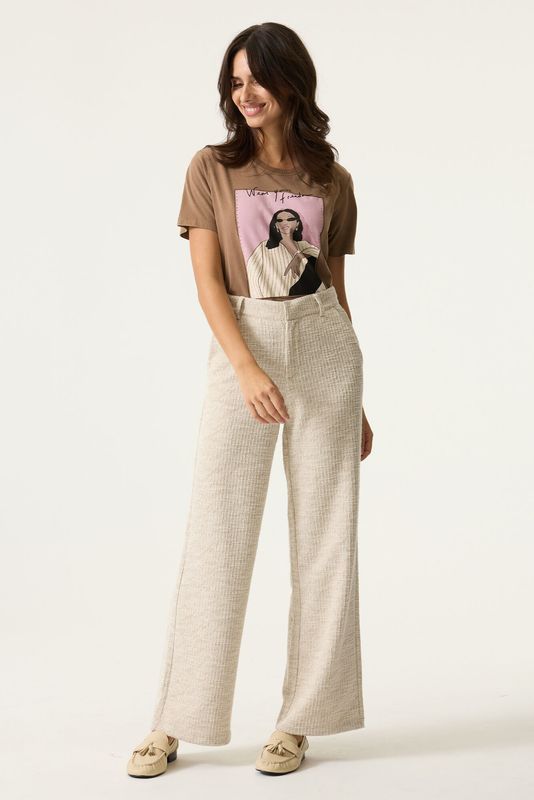 Garcia T-shirt Bruin