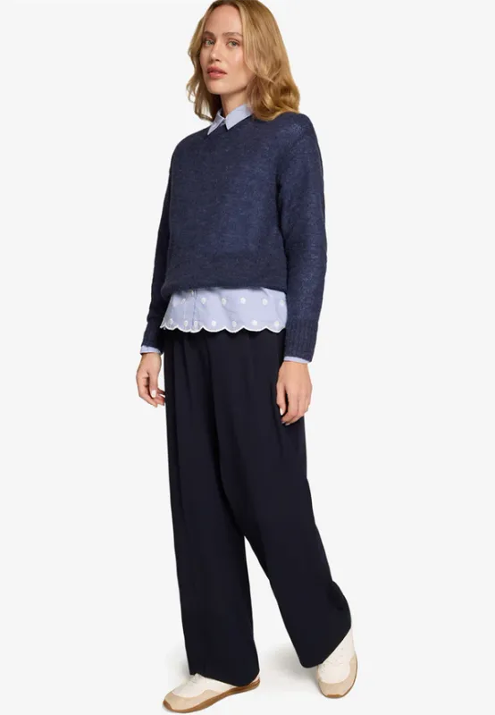 Zero broek Blauw