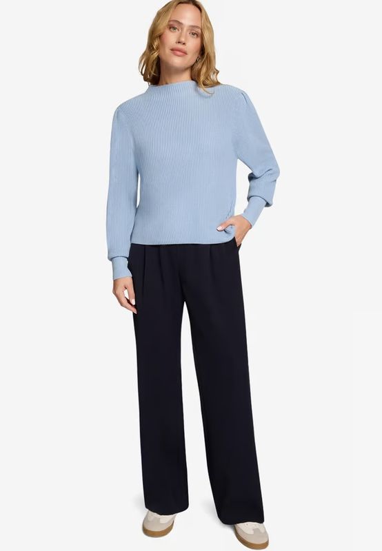 Zero Gebreide Trui Blauw