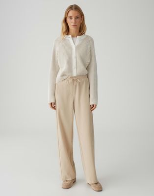 Opus Melane Flow Broek Beige