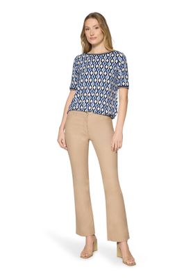 Betty Barclay Shirt Trekkoord Blauw