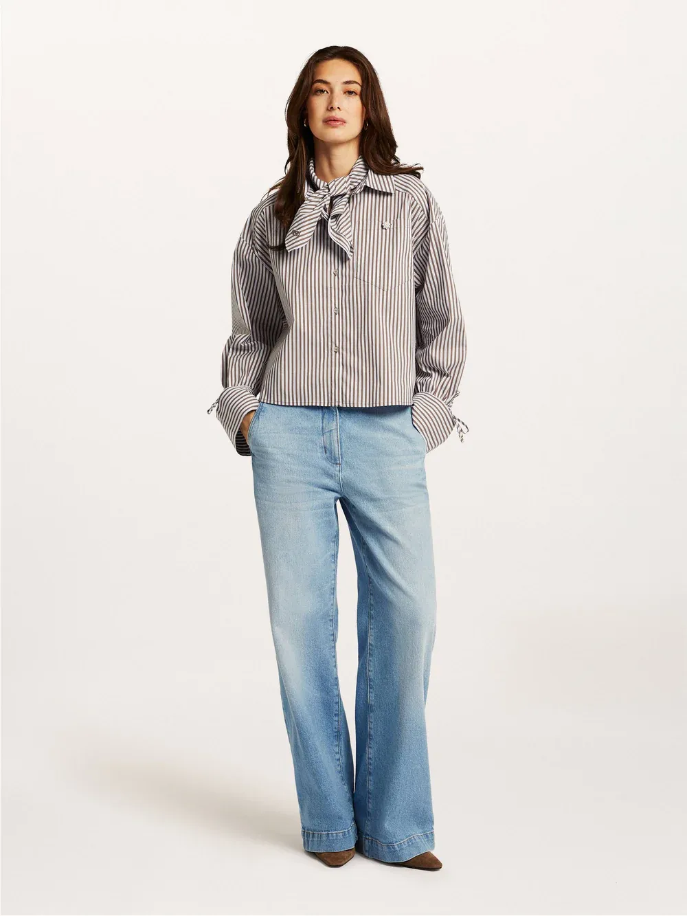 Beaumont Bel Blouse Bruin