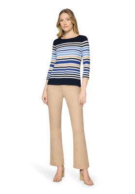 Betty Barclay Shirt Streepjes Blauw