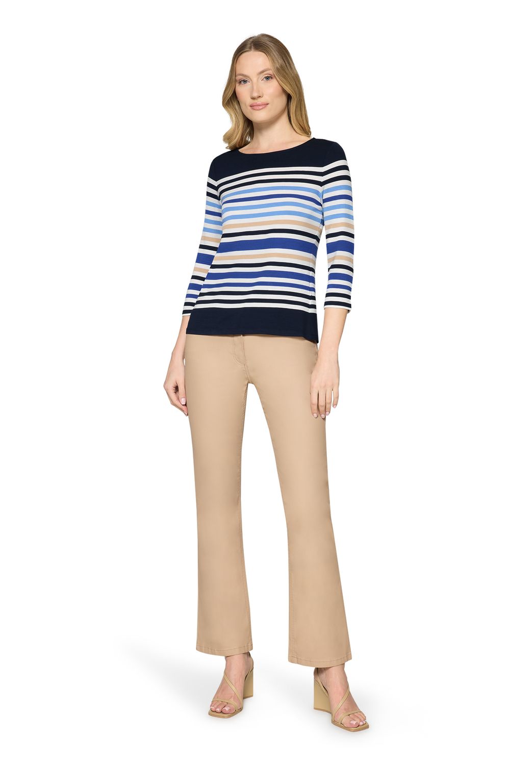 Betty Barclay Shirt Streepjes Blauw