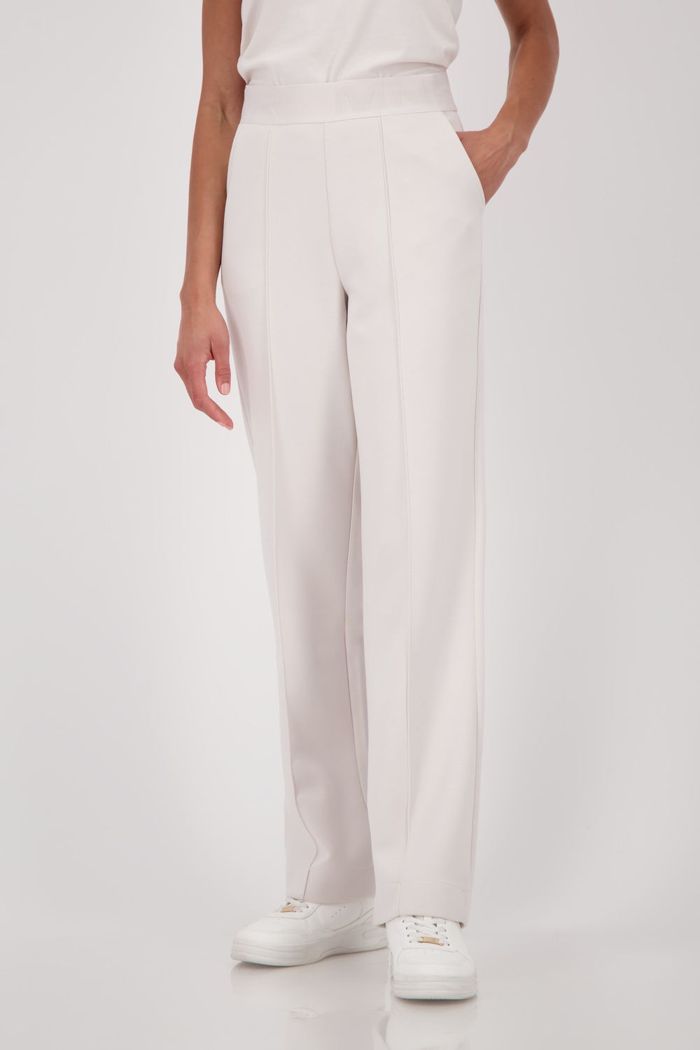 Monari broek oat milk Beige