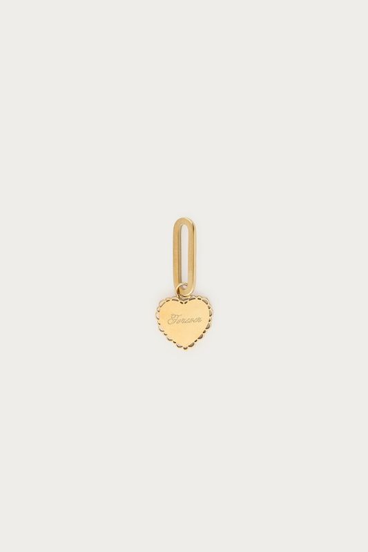 My Jewellery Charm valentine heart forever Goud
