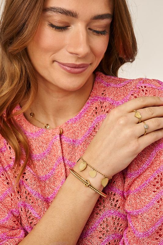 My Jewellery Bangle 2 set heart Goud