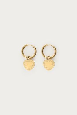 My Jewellery Earrings small heart Goud