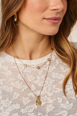 My Jewellery Necklace basic valentine long Goud